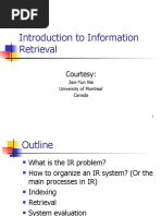 Introduction To Information Retrieval: Courtesy