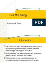 Dust Mite Allergy: Hushaemah Syam
