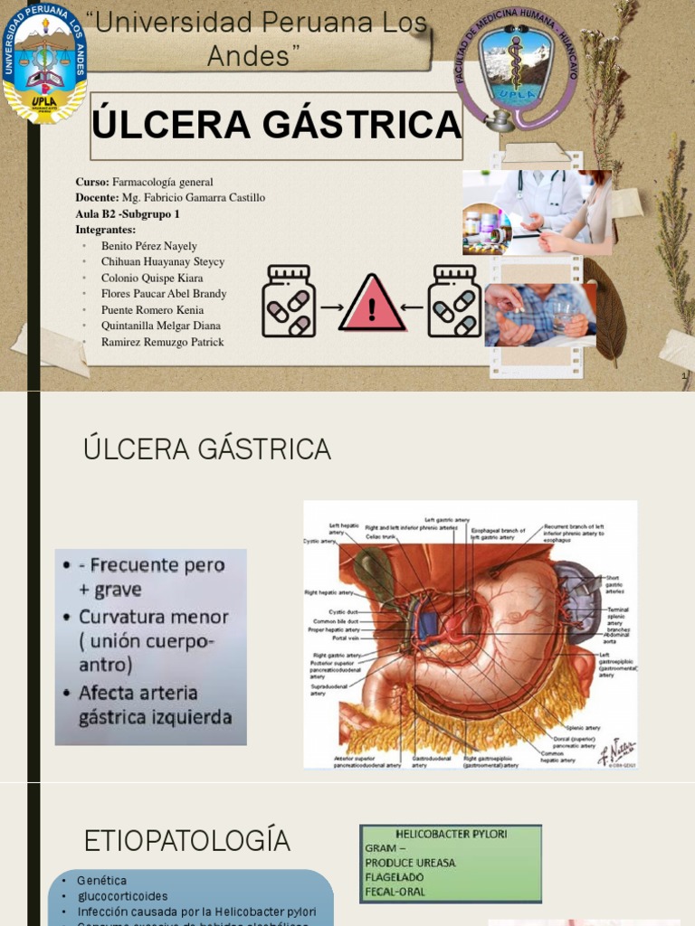Tratamiento de Úlcera Gástrica con Omeprazol | PDF | Estómago
