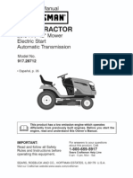 Craftsman Tractor Manual