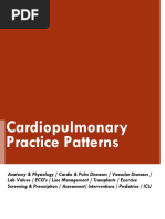 Cardiopulmonary Practice Patterns