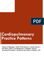 Cardiopulmonary Practice Patterns