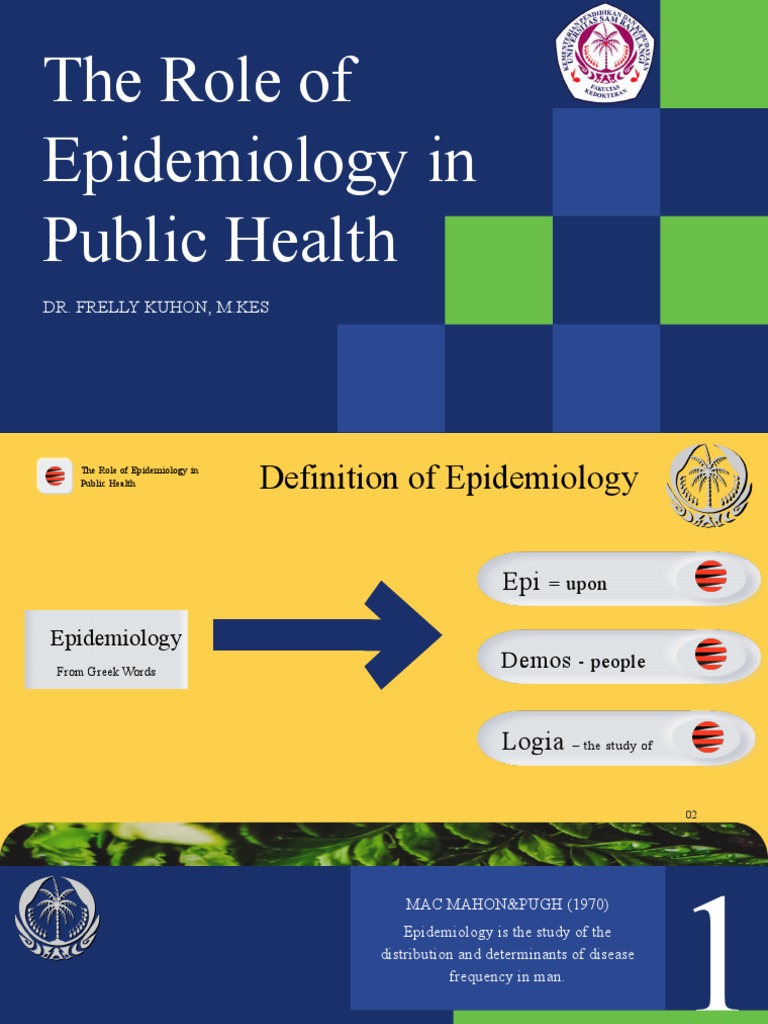 The Role of Epidemiology in Public Health | PDF | Epidemiology | Public ...