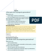 Preguntas generadoras, insights y empatía para entender problemas