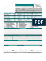 Formato de Reporte de Mantenimiento