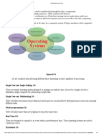 Operating Systems and File Systems