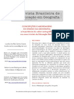 CONCEPÇÕES E ABORDAGENS DO ENSINO DA GEOGRAFIa