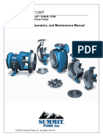 Summi T Pump: Installation, Operation, and Maintenance Manual