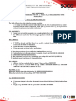 Socc August 11 2021 Rectification of Deficiencies