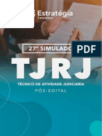 SEM - COMENTARIO 27o - TJ - RJ Tecnico de Atividade Judiciaria 15 11 1