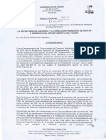 Resoluciones 019 Del 04 de Marzo de 2021 Reintegro Recursos FND