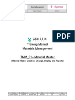 TMM - 01 - Material Master - V2.0