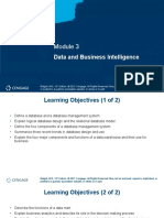 Data and Business Intelligence
