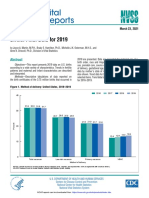 National Vital Statistics Reports: Births: Final Data For 2019