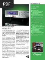 Milliohm Meter MODEL 16502