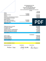 Estado de Situación Financiera