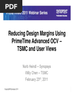 PrimeTime 2011 Webinar-Advanced OCV