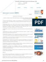 RESOLUÇÃO COFEN #423 - 2012 Conselho Federal de Enfermagem - Brasil