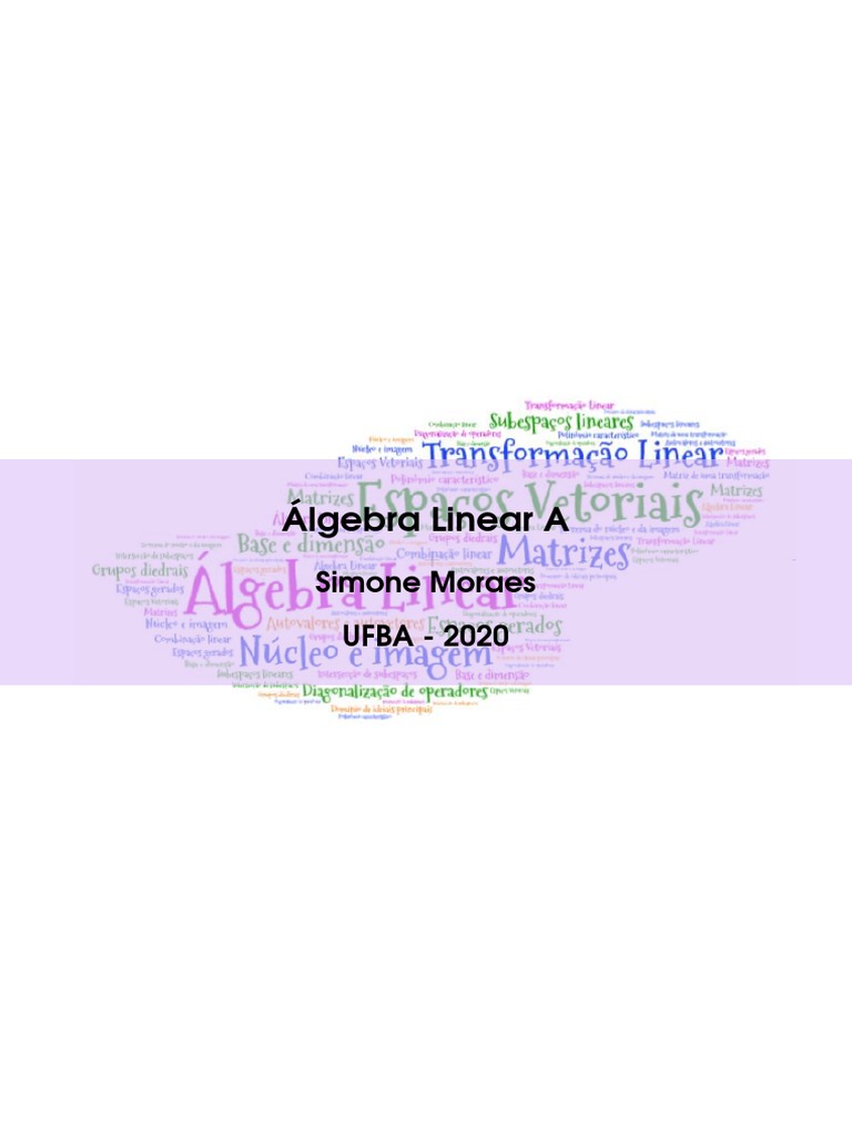 Álgebra Linear: Matrizes e Sistemas | PDF | Matriz (Matemática
