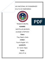 Universidad Nacional de Chimborazo Faculta de Ingenieria: Nombre