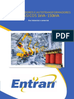 Transformadores e autotransformadores industriais 1-150kVA