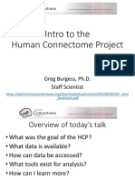 Intro To The Human Connectome Project: Greg Burgess, Ph.D. Staff Scientist