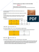 Actividades de Porcentaje