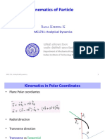 Kinematics of Particle - II