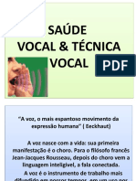 Tecnica Vocal Saúde Vocal