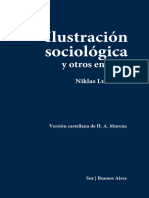 Luhmann, Niklas - Ilustración sociológica y otros ensayos