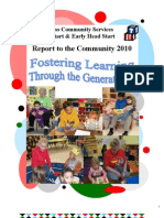 Head Start Annual Report 2010