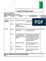 FR0080 - APR Análise Preliminar de Risco Agosto