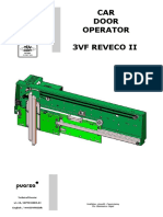 Car Door Operator 3Vf Reveco Ii: V1.10, September.03 English / Mmo3Vfriiuk