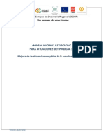 MEJORA DE LA EFICIENCIA ENERGÉTICA DE LA ENVOLVENTE TÉRMICA