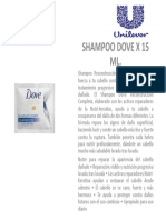 Ficha Shampoo Dove