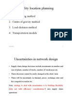 Network Design in Uncertain Environments