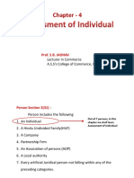5th Chapter Assessement of Individual