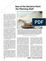 Achieving Mass at The Decisive Point - The Role of The Planning Staff (Armor Magazine Jan-Feb 2003)