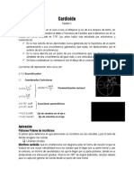 Cardioide: curva en forma de corazón