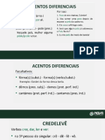 ACENTOS DIFERENCIAIS