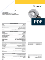 Feedback Encoder For Big Size Motors - Precise Optical Sensing - Very Flat Design - Through Hollow Shaft Up To Ø 30 MM - Robust Die Cast Housing With IP65 Protection