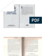 Xabier Zubiri-Primeros Escritos (1921-1926).Pag 35 a 65