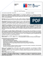 FORMATO E. - Instructivos de Cuidados Post Operatorios