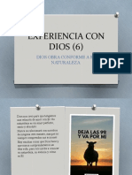 Experiencia Con Dios