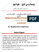 Engineering Electronics & Design ميمصتو ةيسدنه تاينورتكلا: Dr. Mugahid Omer Hajeltoum