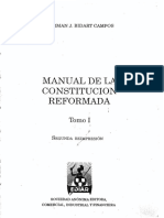 BIDART CAMPOS, Germán J. - Manual de La Constitucion Reformada - Tomo I (Scan)