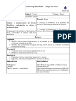 Ficha de Filosofía Grado Noveno 4° Periodo