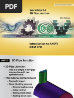 Workshop 8.2 - 3D Pipe Junction