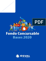 Fondo Concursable 2020