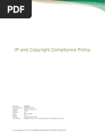 Intellectual Property and Copyright Compliance Policy